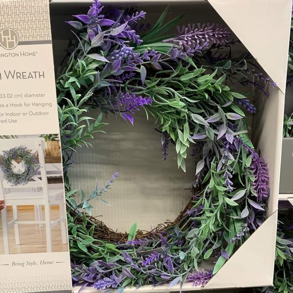Huntington Home Lavender Mini Wreath